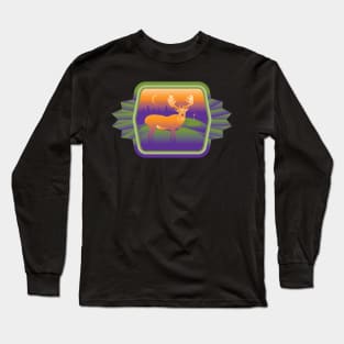 Elk on Course Long Sleeve T-Shirt